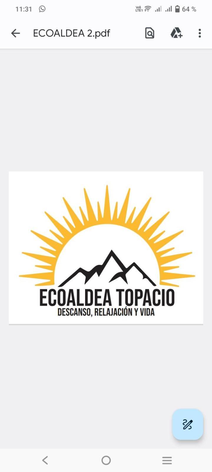 סאסאימה Eco Aldea Topacio מראה חיצוני תמונה